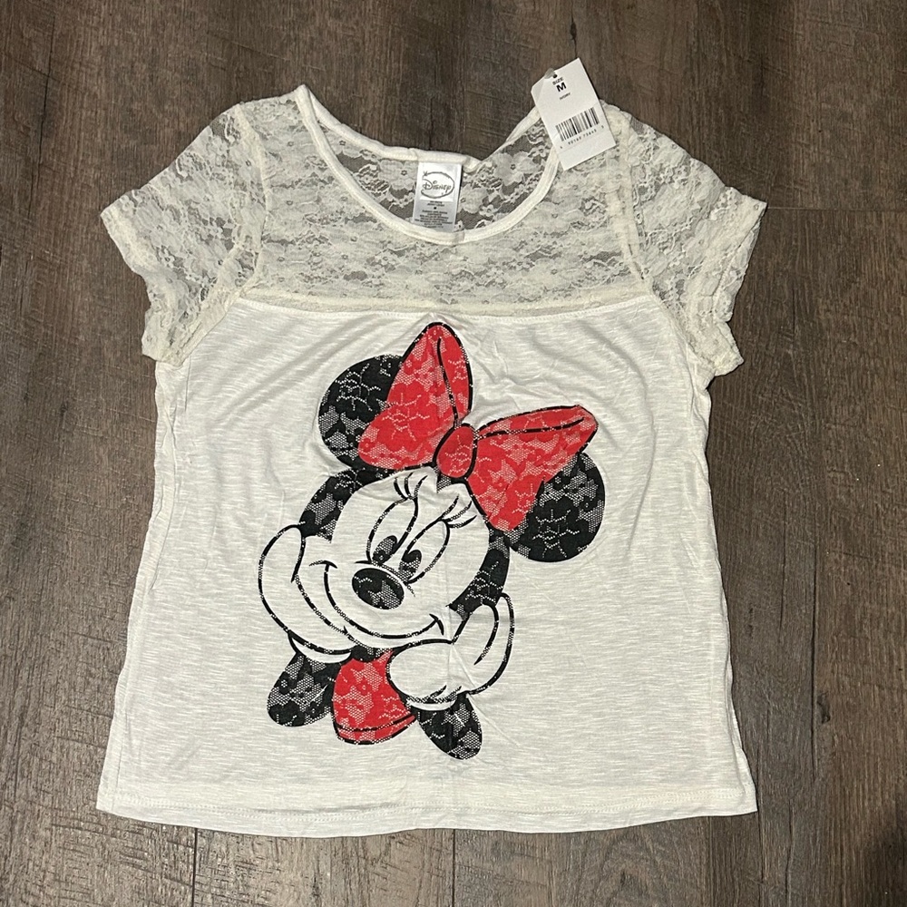 Disney Minnie Mouse lace tshirt
